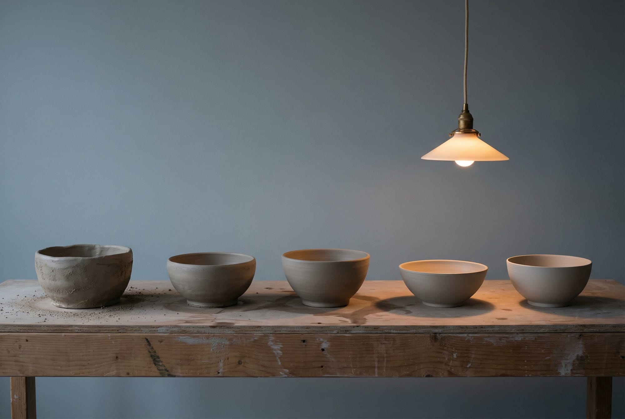 Stone-split irrigation channels on terraced hillside, worn by seasons of flow